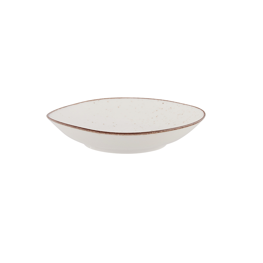 Organic Sand soup plate 19,5 cm 300 ml porcelain NBC