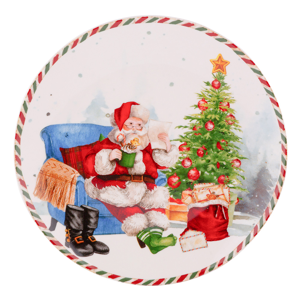 Letter to Santa dessert plate NBC 20 cm