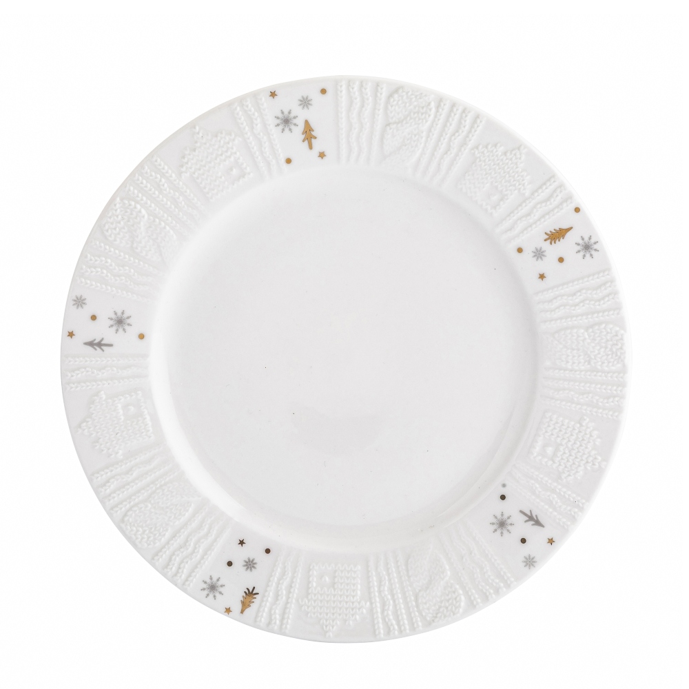 ZIMOWY BLASK TALERZ DESEROWY NBC 20 CM
