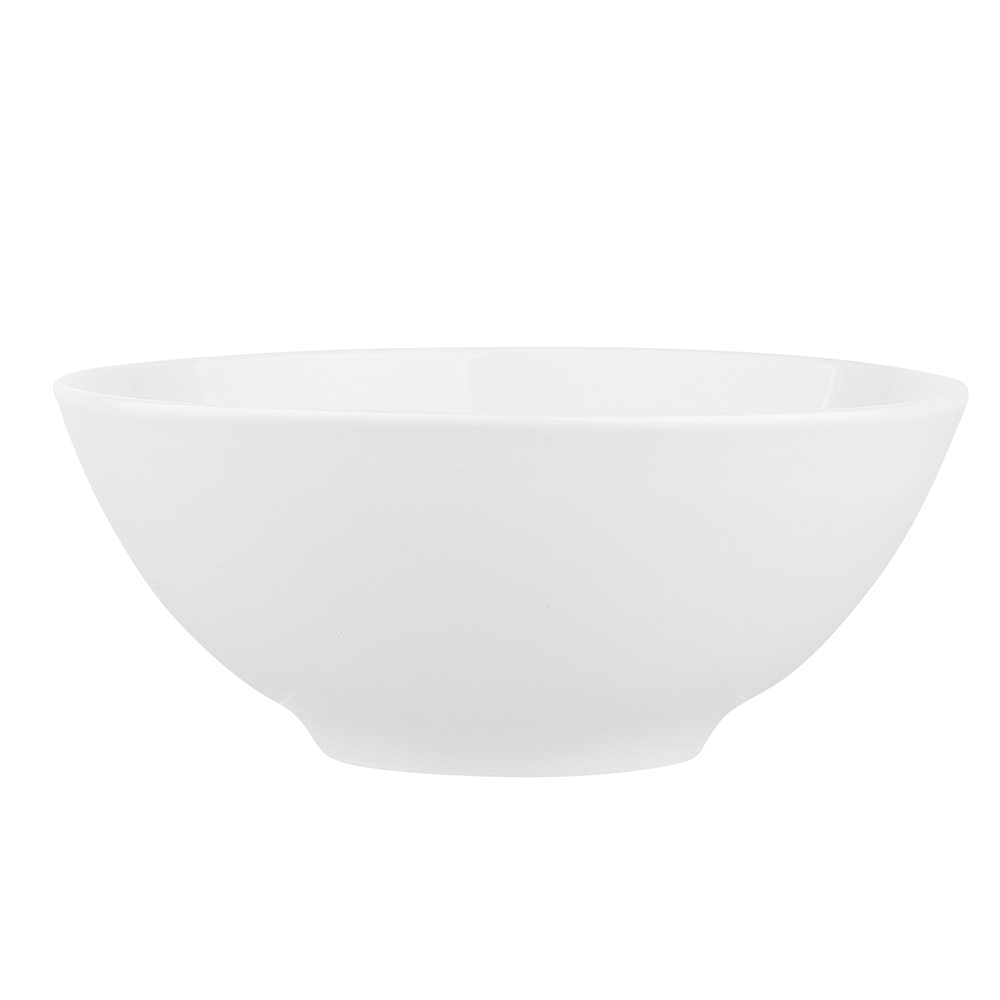 Talerz głęboki do zupy porcelana MariaPaula Moderna Biała 18 cm okrągły