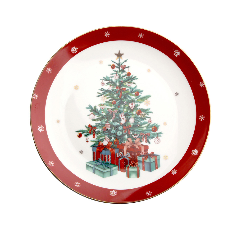Christmas Tree dessert plate NBC 20 cm