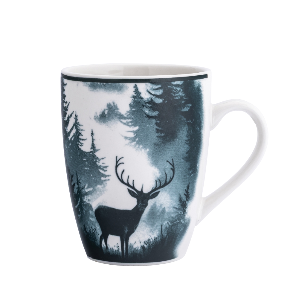 SECRET FOREST KUBEK PORCELANOWY BARYŁKA 320 ML