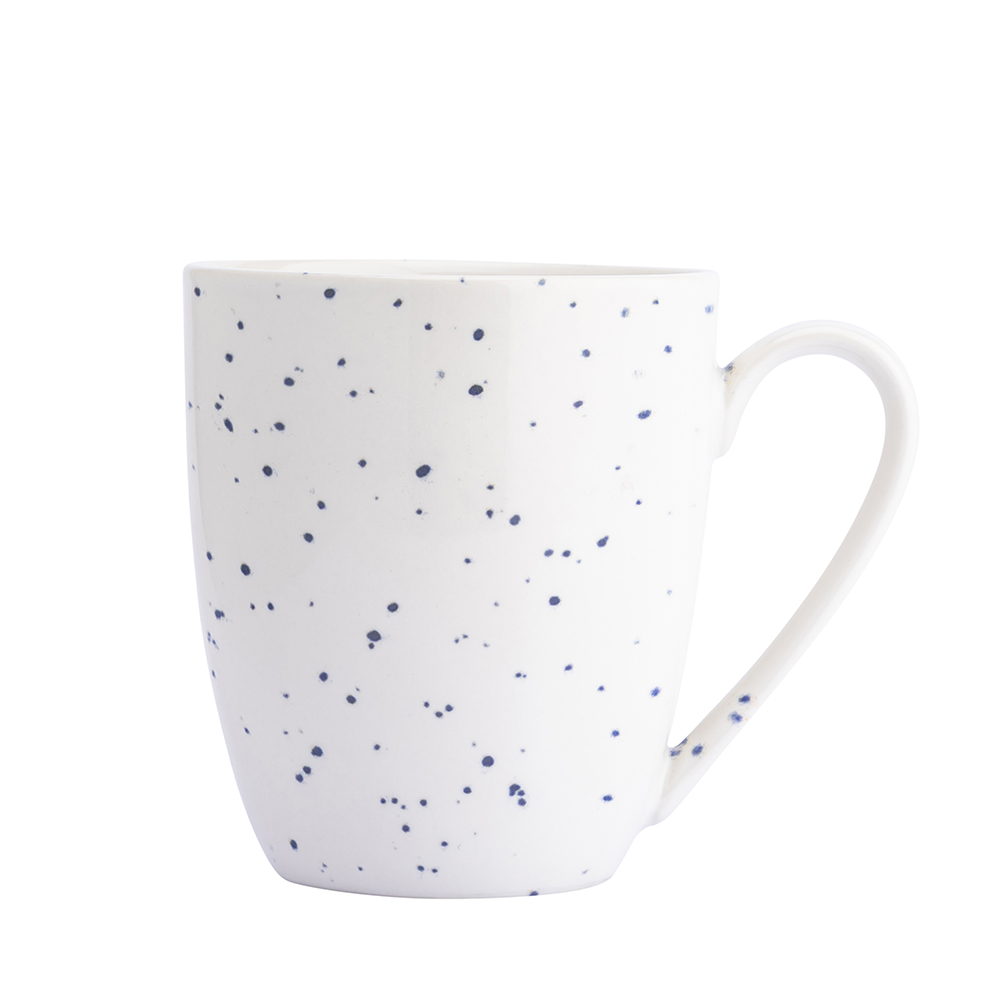 HELLO BLUE KUBEK PORCELANOWY BARYŁKA 430 ML