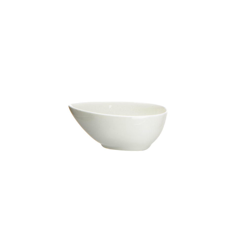 Regular drop bowl 10 cm 100 ml cream porcelain