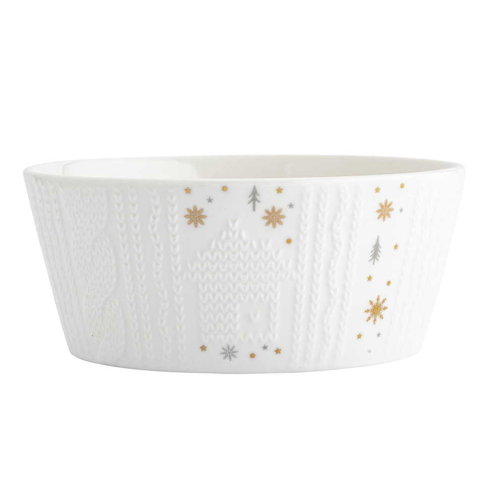 ZIMOWY BLASK MISKA STOŻKOWA NBC 14,5 CM 600 ML