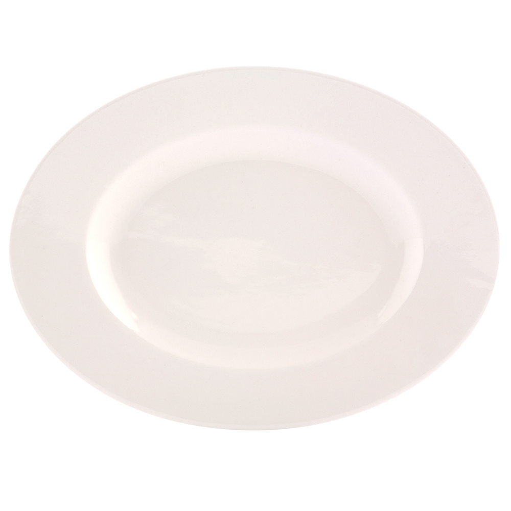 MARIAPAULA ECRU NOVA / KLASYKA  PÓŁMISEK OWALNY 24CM