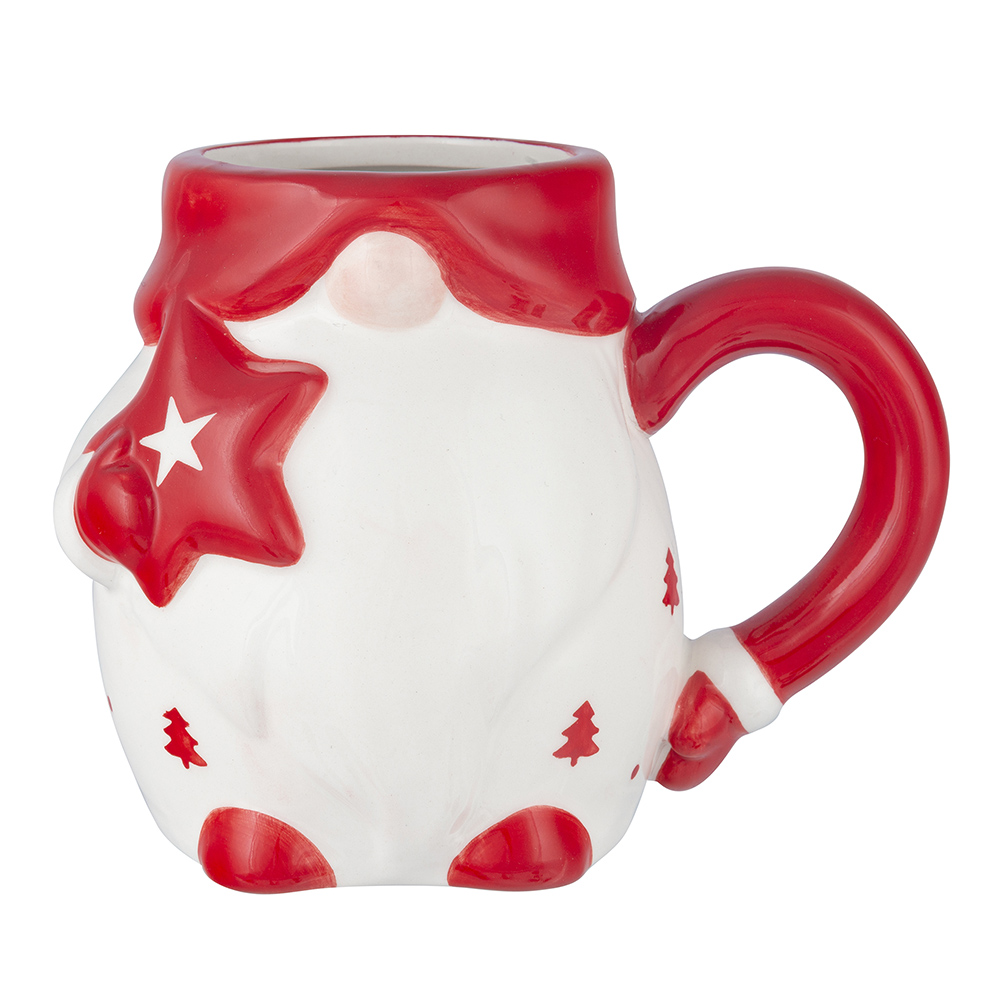 Dolomite mug Gnome 14,5x10,5x11,5 cm, dec. B