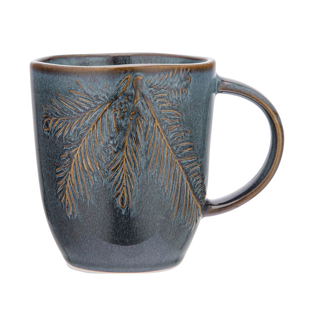 Sosnowy Las ceramic barrel mug 370 ml