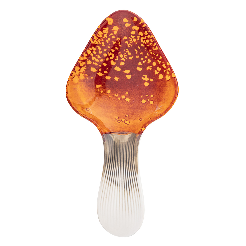 Pod Kapeluszem ceramic dish in mushroom shape 23x11 cm