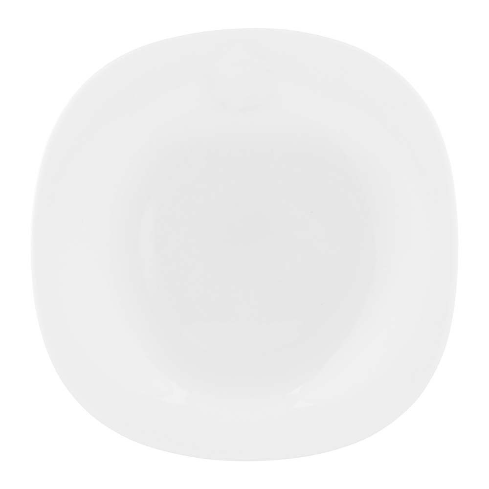 White harmony opal glass plate 21,5 cm