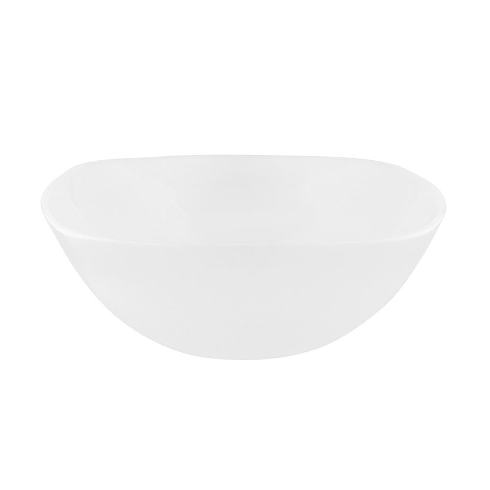 White harmony opal glass bowl 12,5 cm