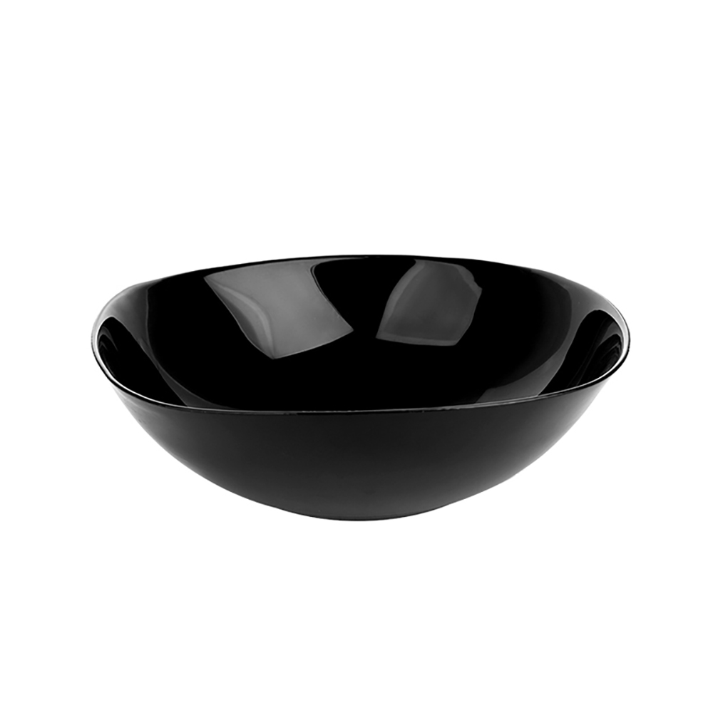 Black opal glass bowl śr. 24,5 cm