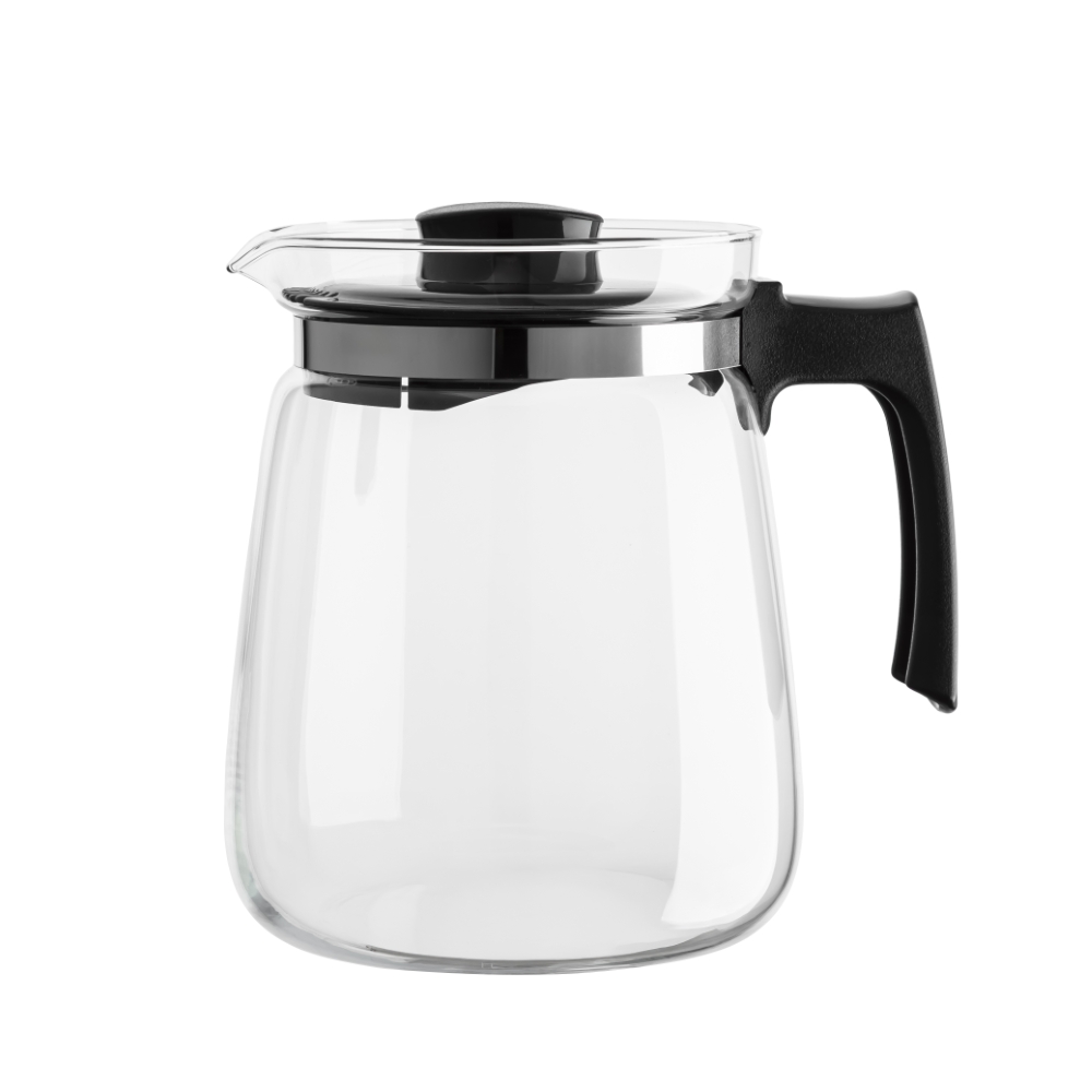 DZBANEK SZKLANY DO GORĄCYCH NAPOJÓW 2,0 L CZARNY (COLOR BOX)