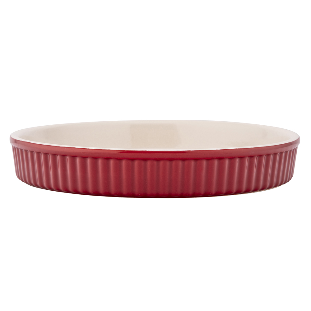 RED CHILLI NACZYNIE CERAMICZNE DO TARTY 24X3,5 CM 800 ML W OPASCE