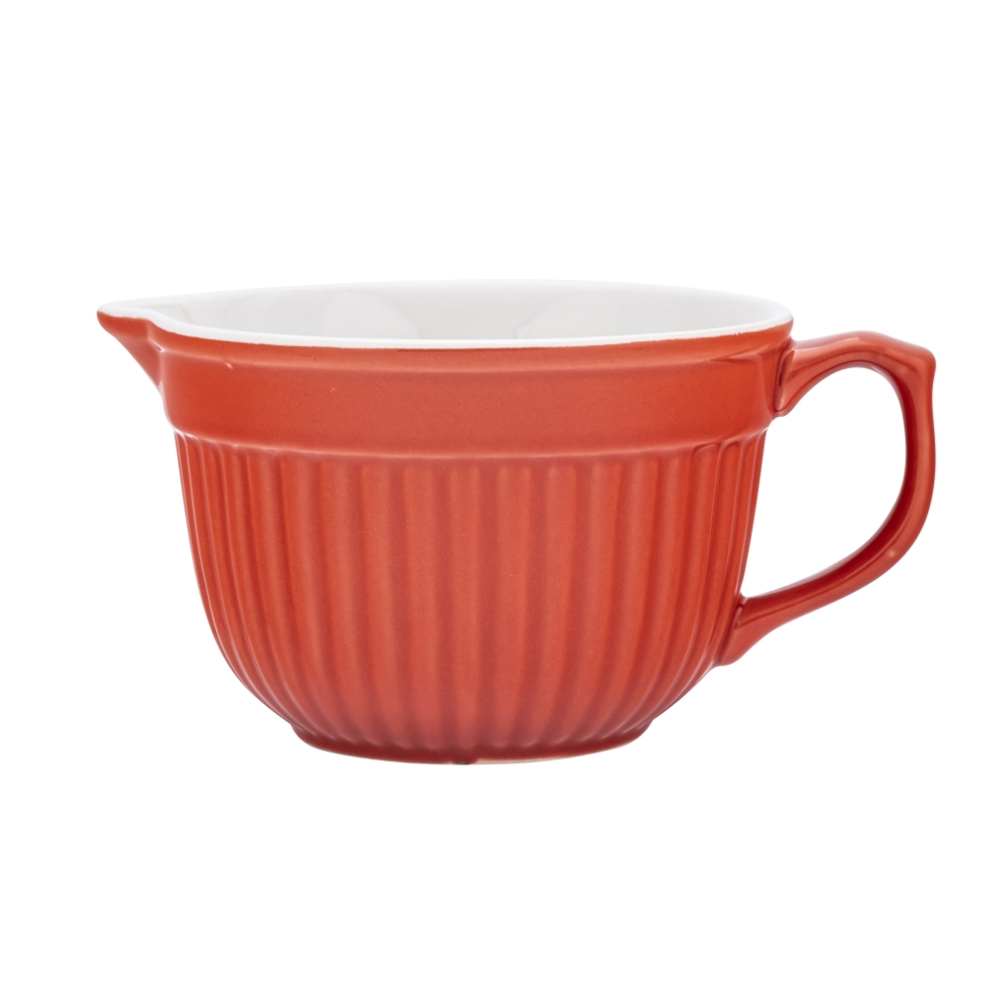 FUSION CORAL NACZYNIE CERAMICZNE Z UCHWYTEM I WYLEWKĄ 17,5X13,5X9 CM 550 ML