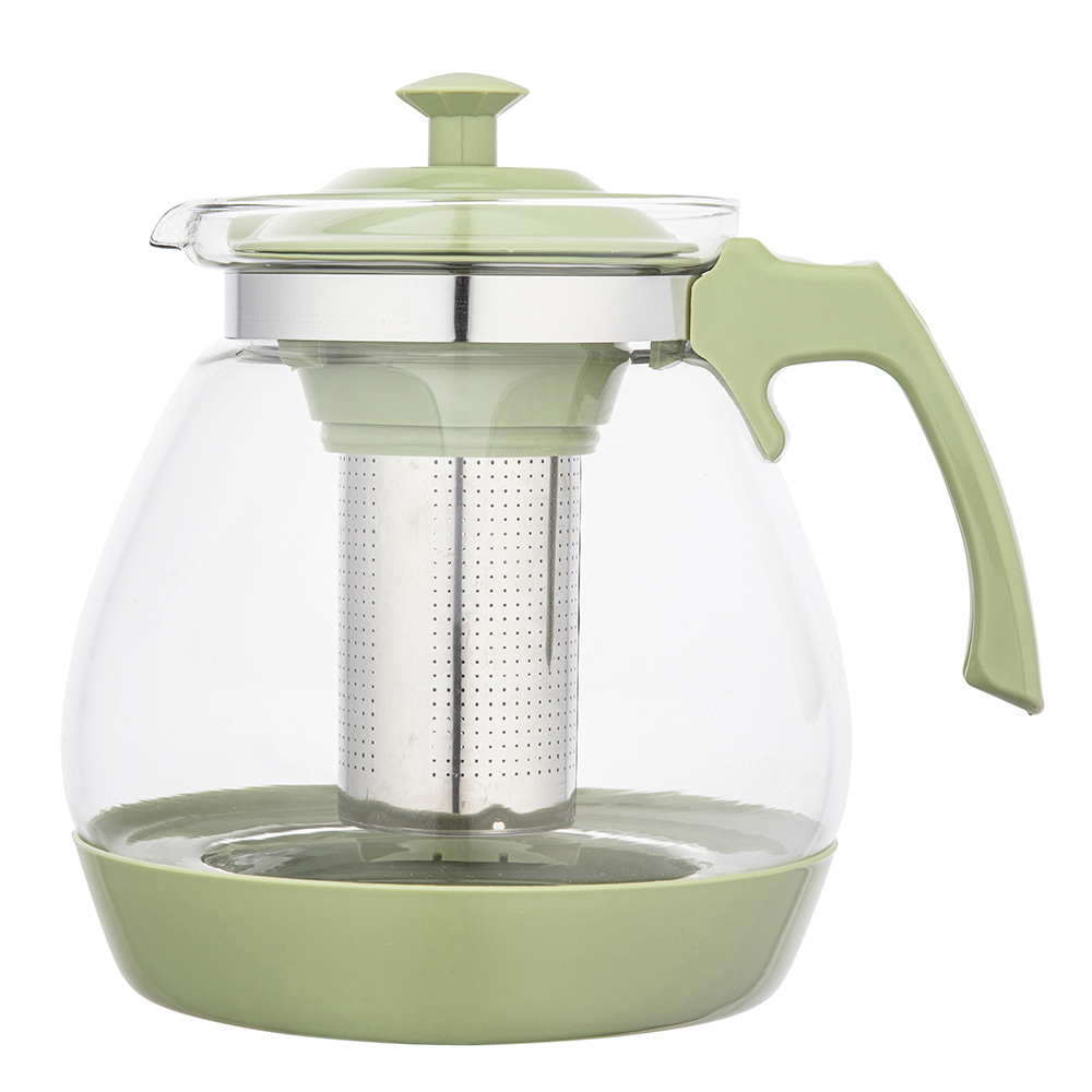 Glass teapot in 2,3 L