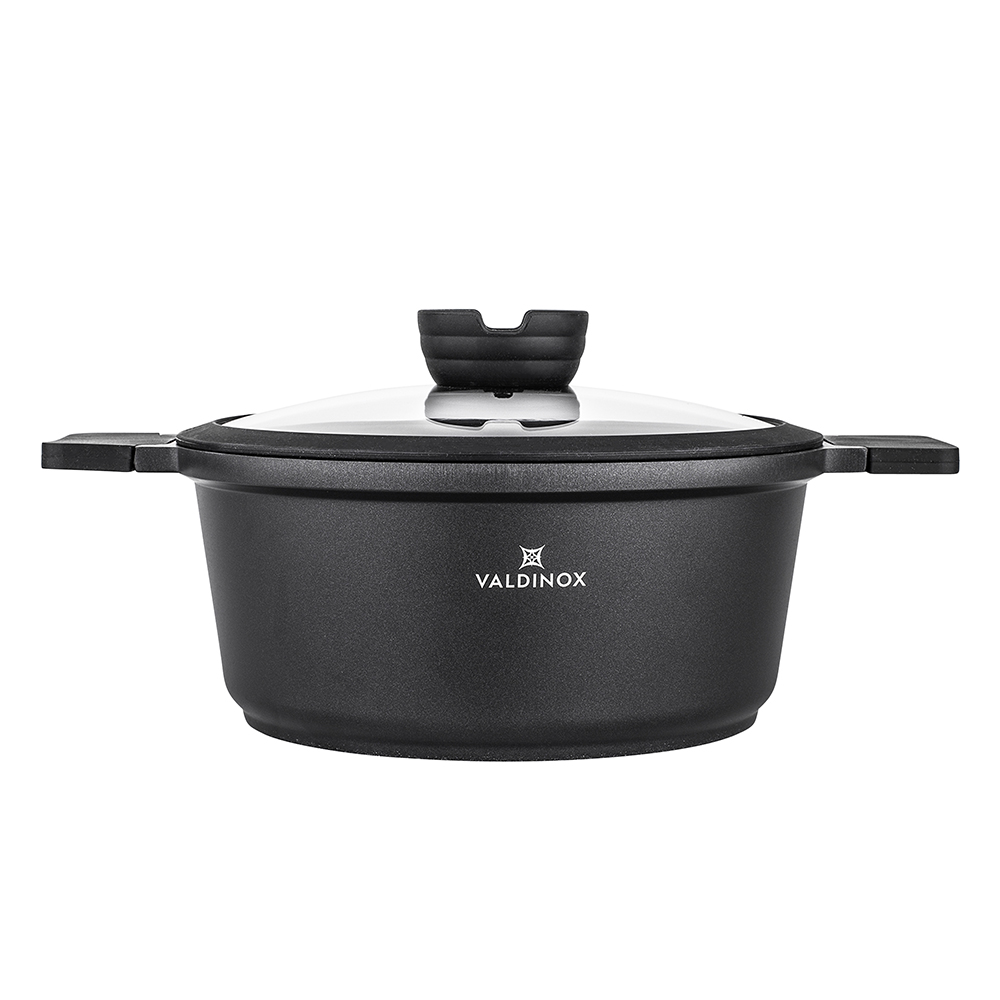 Valdinox expert casserole 24cm with lid 4,5l.