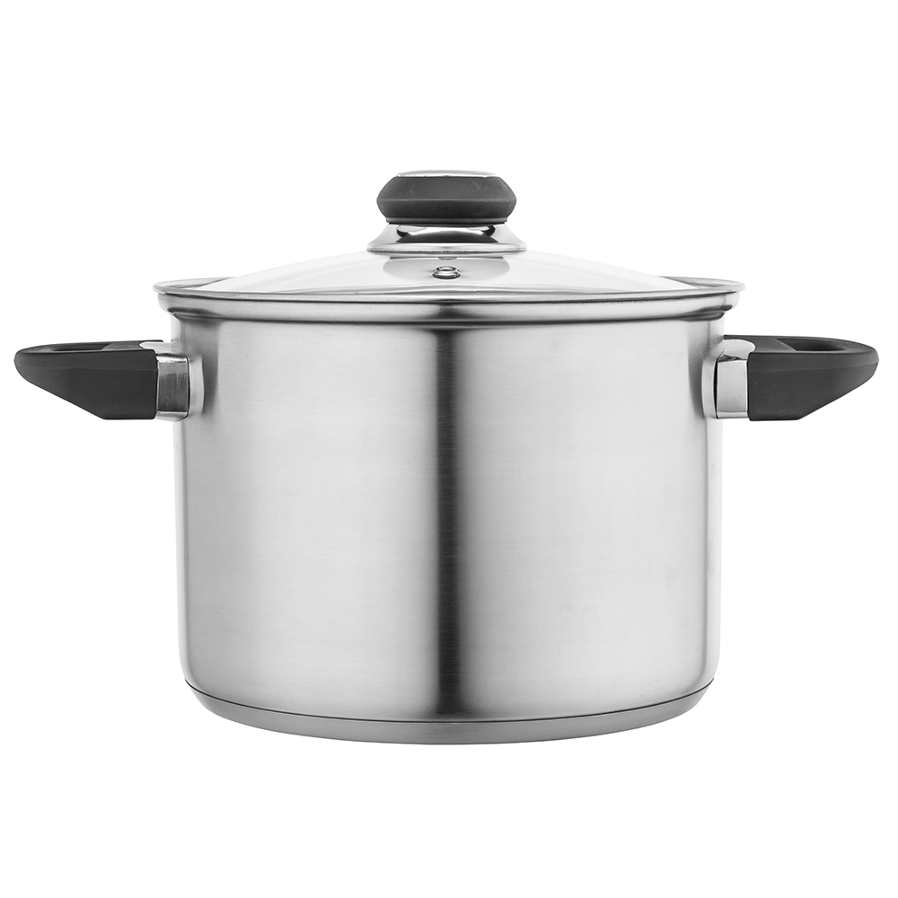 Emilio stainless steel casserole 20cm with lid