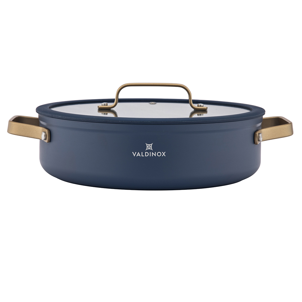 Valdinox Giovanni shallow casserole 26cm 3,5l. with lid