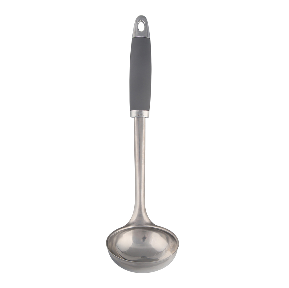 Stainless steel soup lade