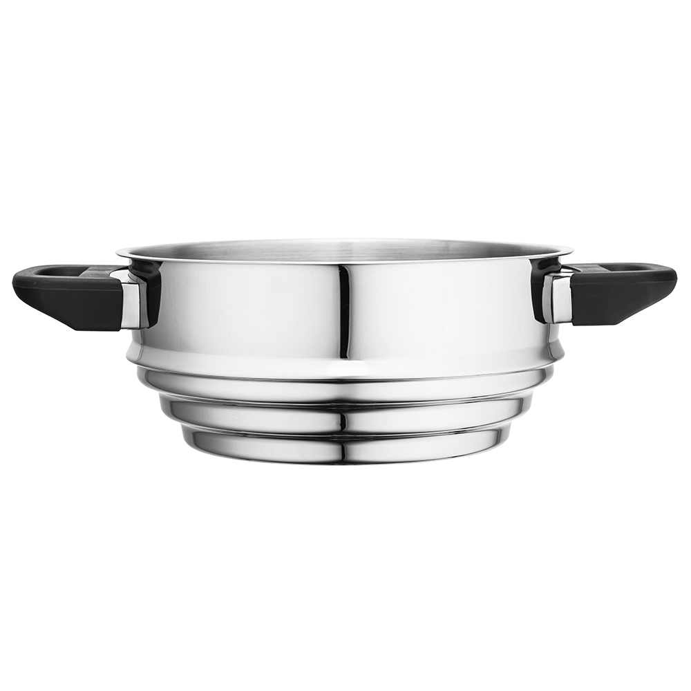 Emilio universal stainless steel steamer 16/18/20 cm