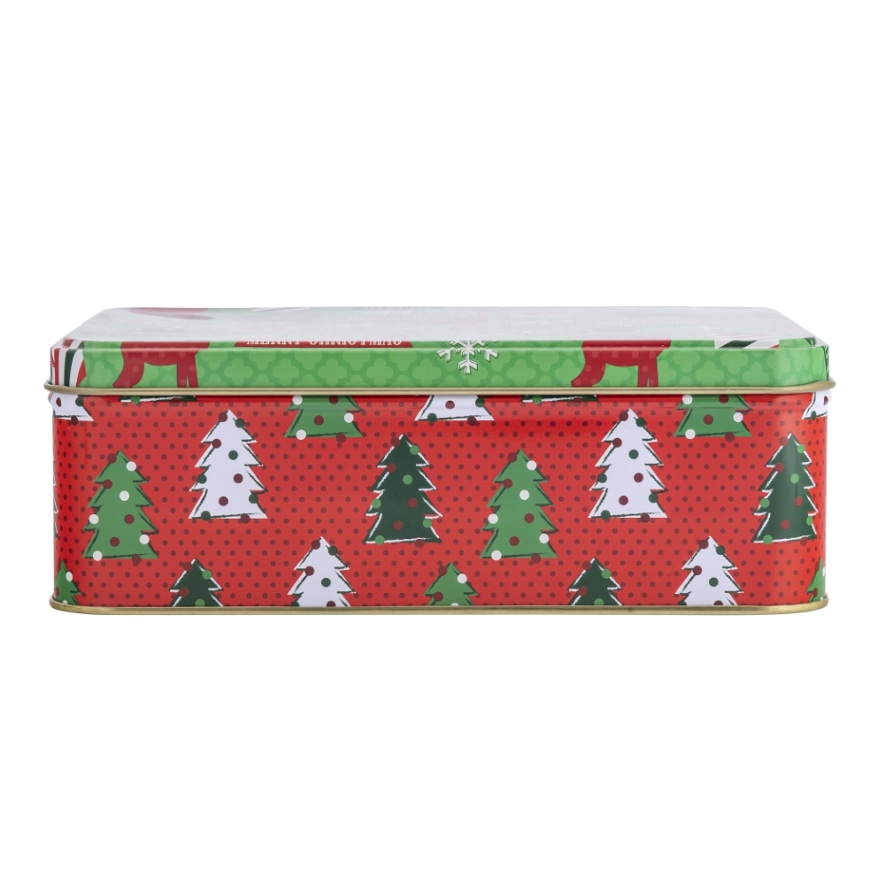 PUSZKA PROSTOKĄTNA 18,5X13,5X8,5 CM DEK. XMAS