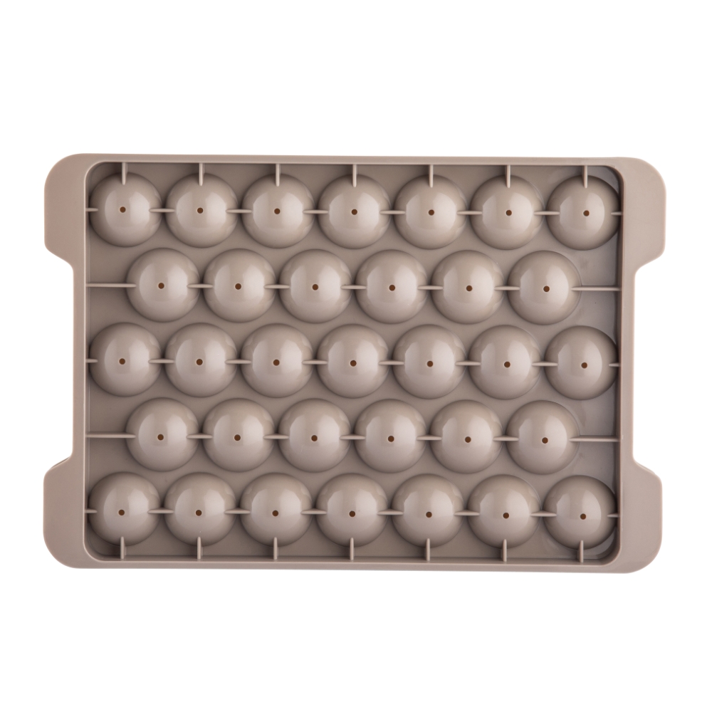 FOREMKA DO LODU KULKI 25,5X17,5X3 CM TAUPE