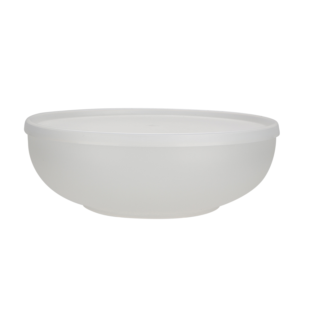 Big bowl with lid 22cm 1,85l white (219)
