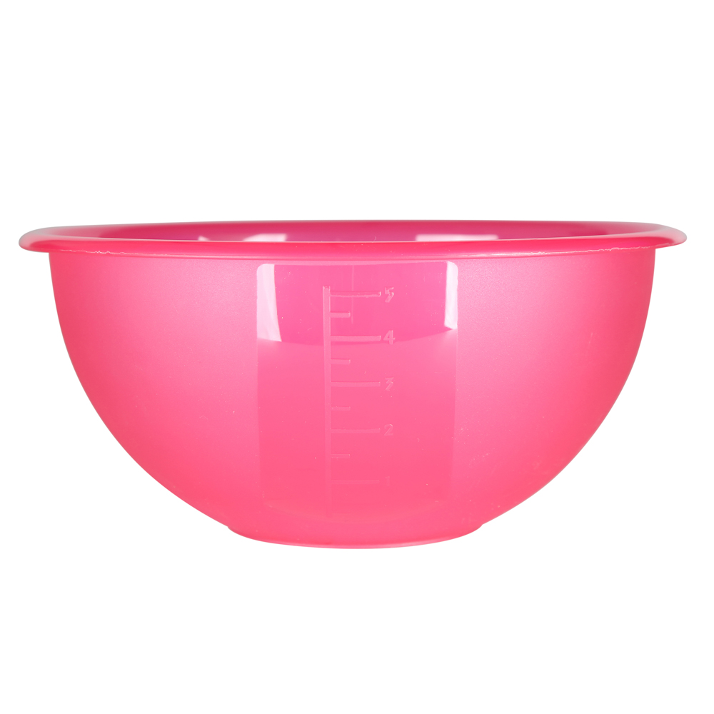 Miska / salaterka plastikowa Sagad 6 l / 30 cm różowa