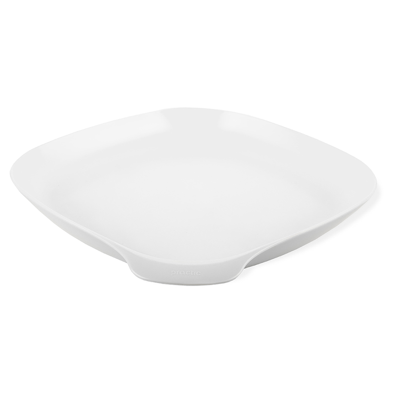 Plate, diameter 24 cm, white colour