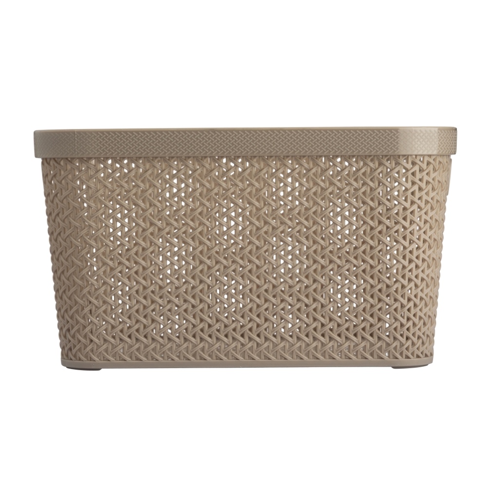 KOSZYK 25,5X21X13,5CM 5,5L TAUPE
