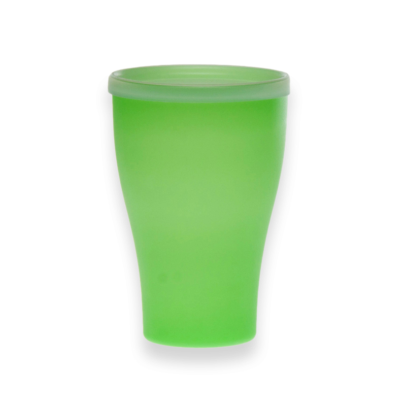 Mug with lid 500 ml green