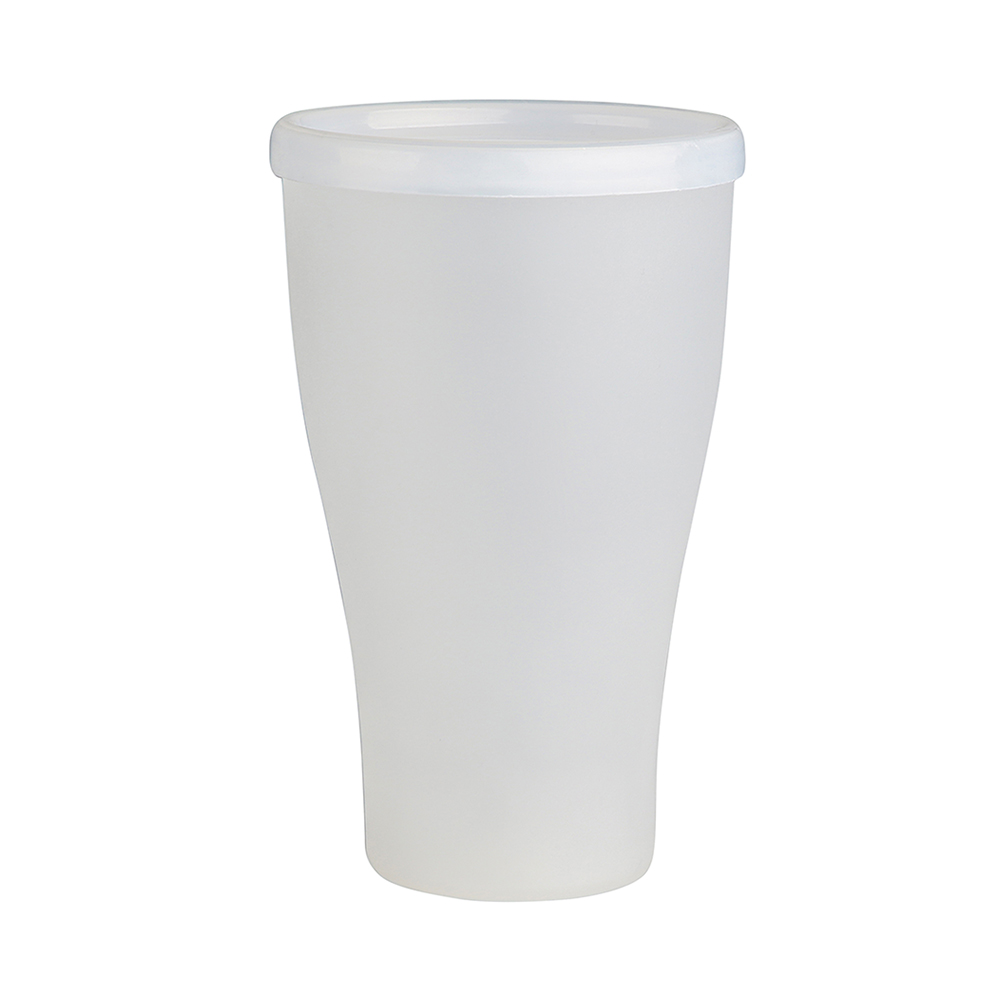 Mug with lid 500 ml white