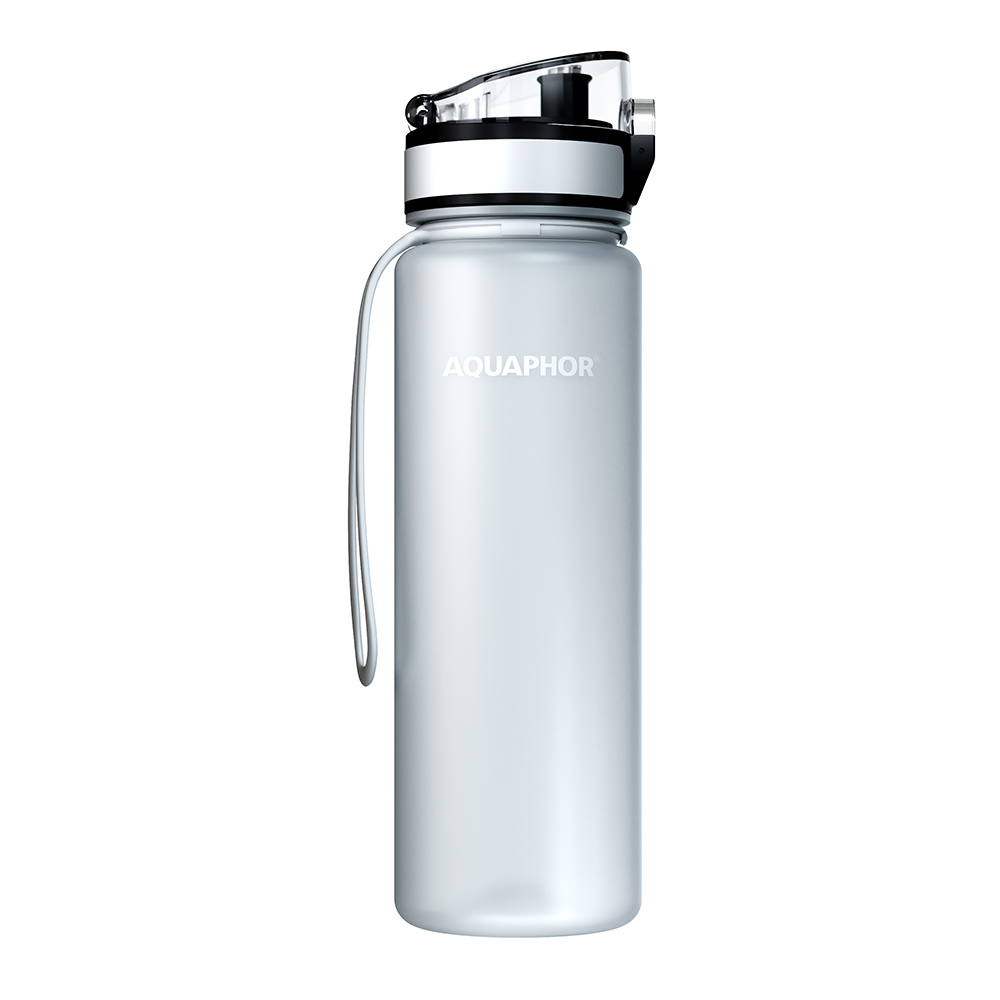 Aquaphor City filter bottle, white