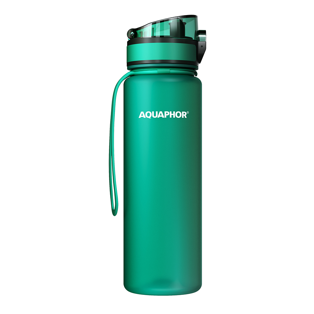 Aquaphor City filter bottle, bottle green