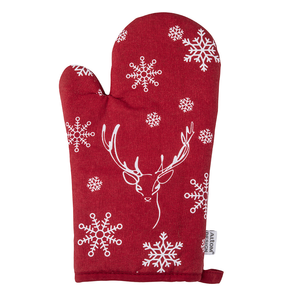 Winter Dreams cooking glove 18x28 cm 100% cotton