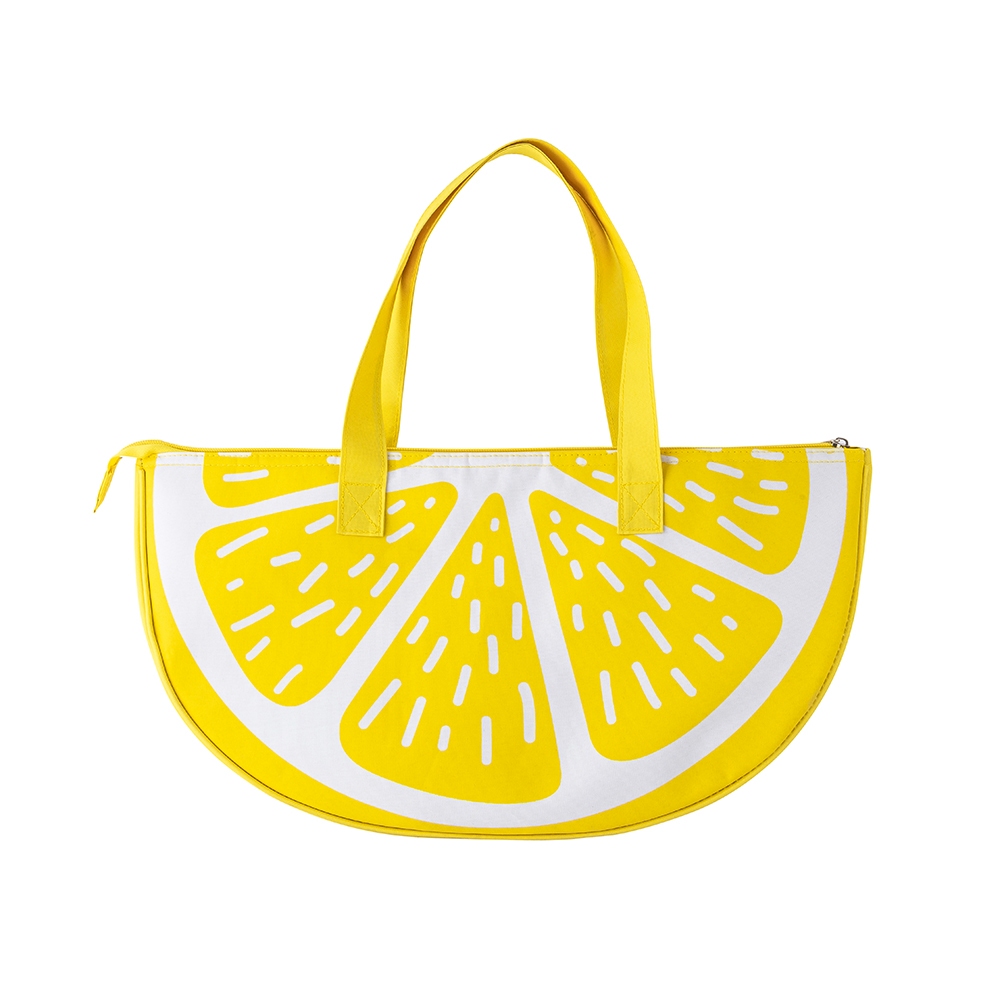 TORBA TERMICZNA PIKNIKOWA CYTRYNA 47X25X19 CM
