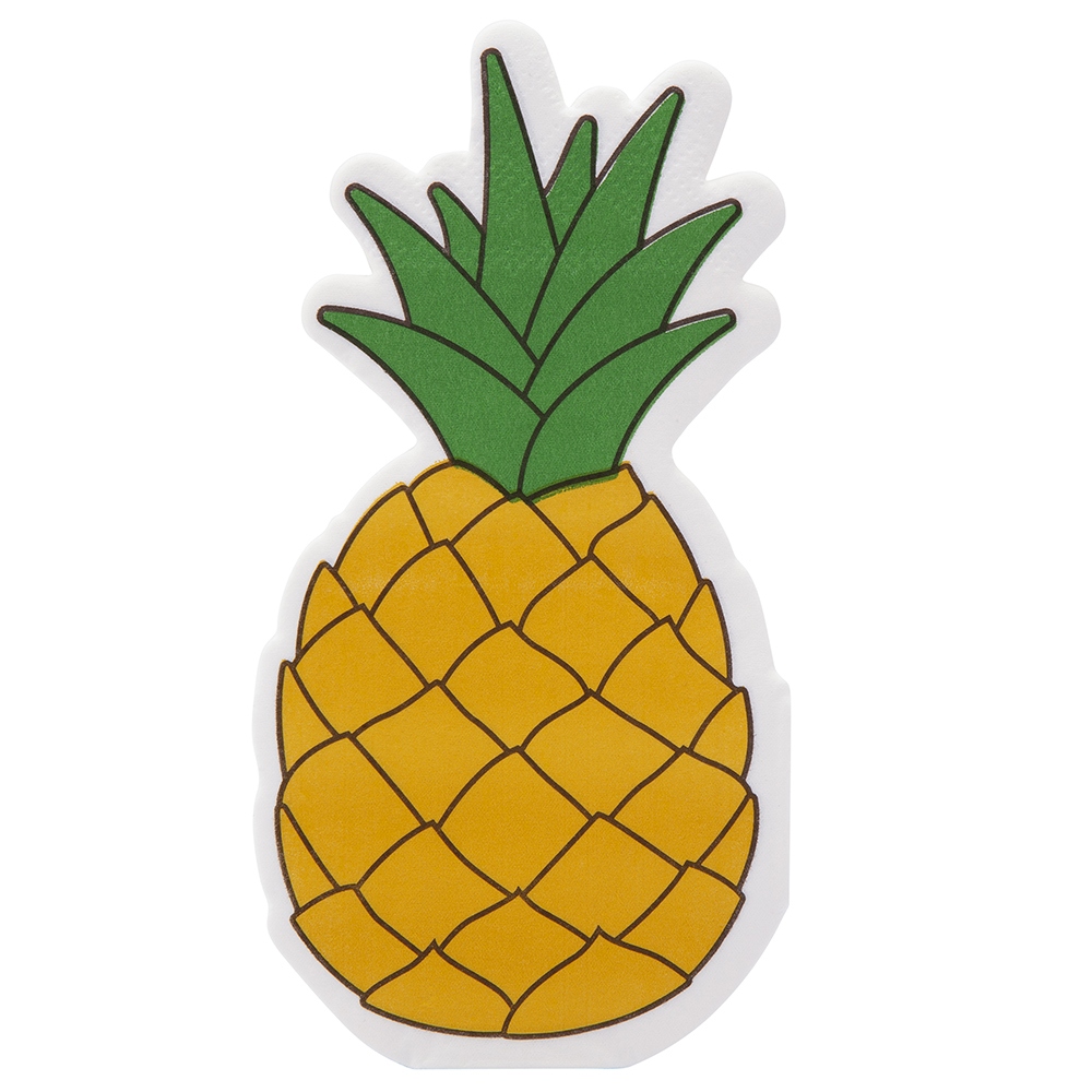 TROPICANA KPL. 20 SERWETEK PAPIEROWYCH 32X16 CM DEK. ANANAS