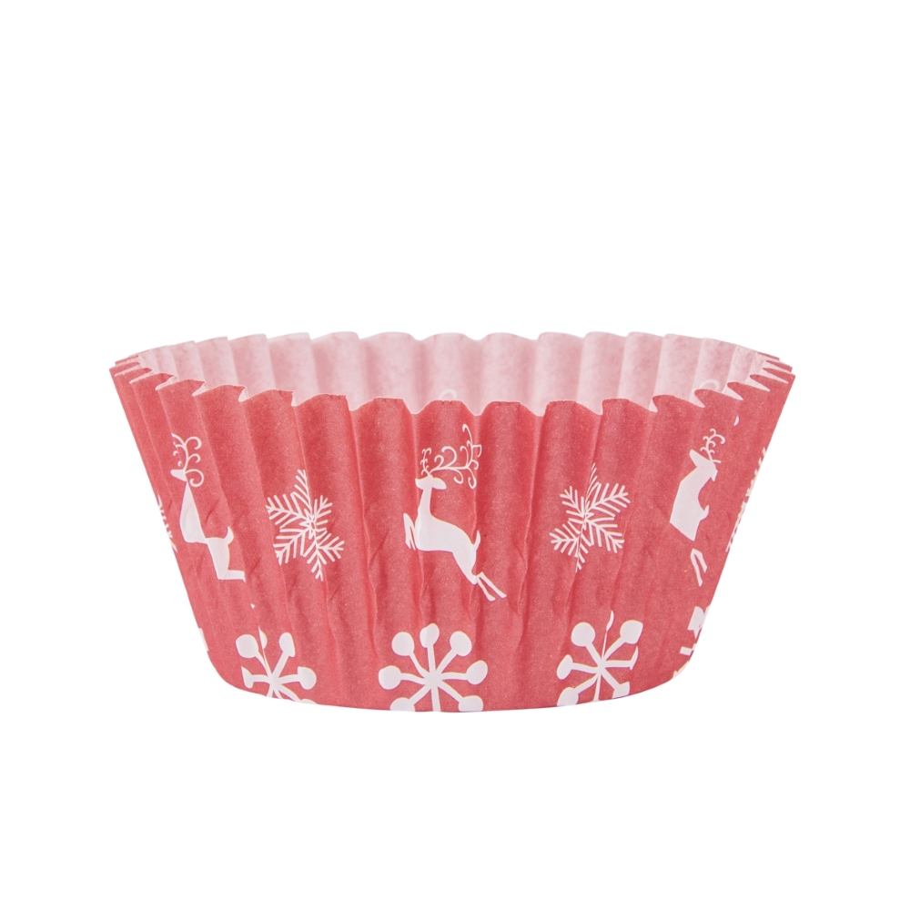 ZIMOWA CHOINKA KPL. 50 FOREMEK PAPIEROWYCH DO BABECZEK 5X3 CM