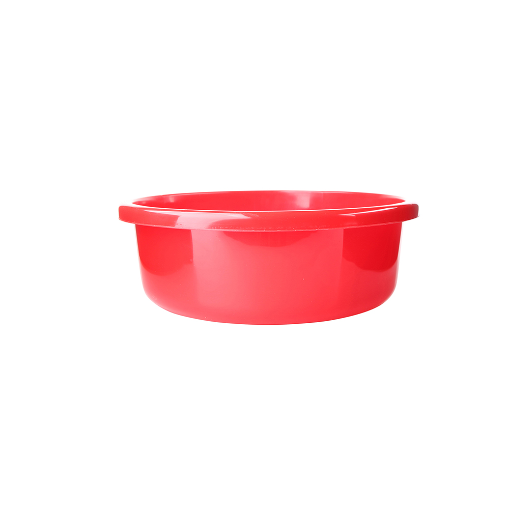 Miska na pranie / łazienkowa plastikowa okrągła Bentom Classic czerwona 4 l