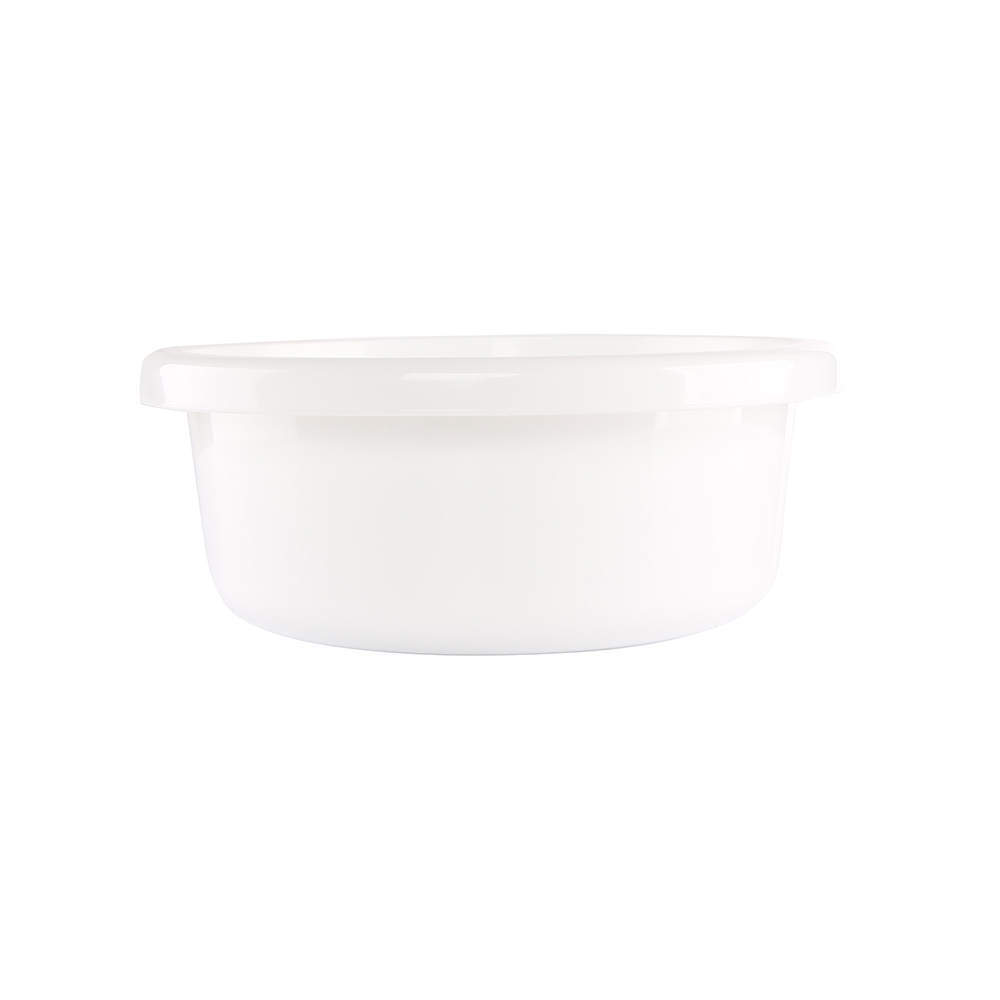 Miska łazienkowa plastikowa okrągła Bentom Classic 31 cm / 6,2 l biały