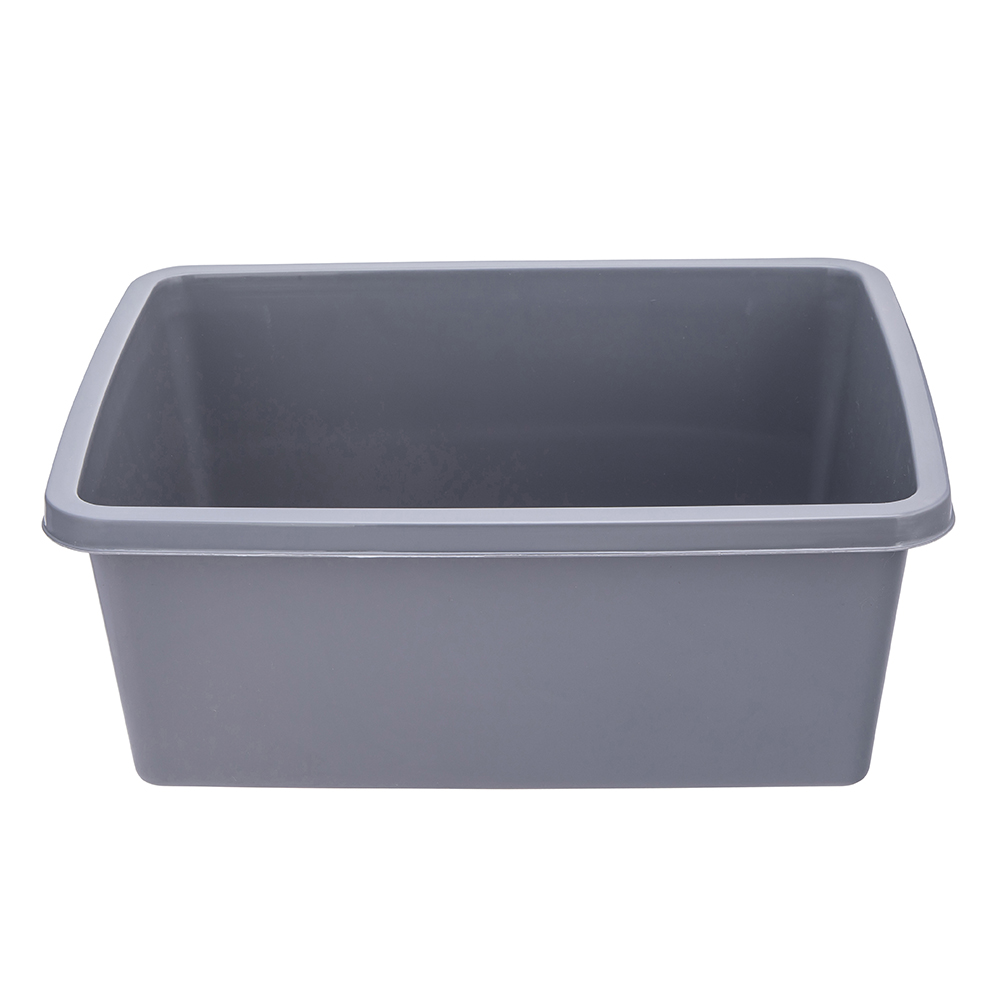 Rectangular bowl 37,5Xx30,5 cm 11 L gray