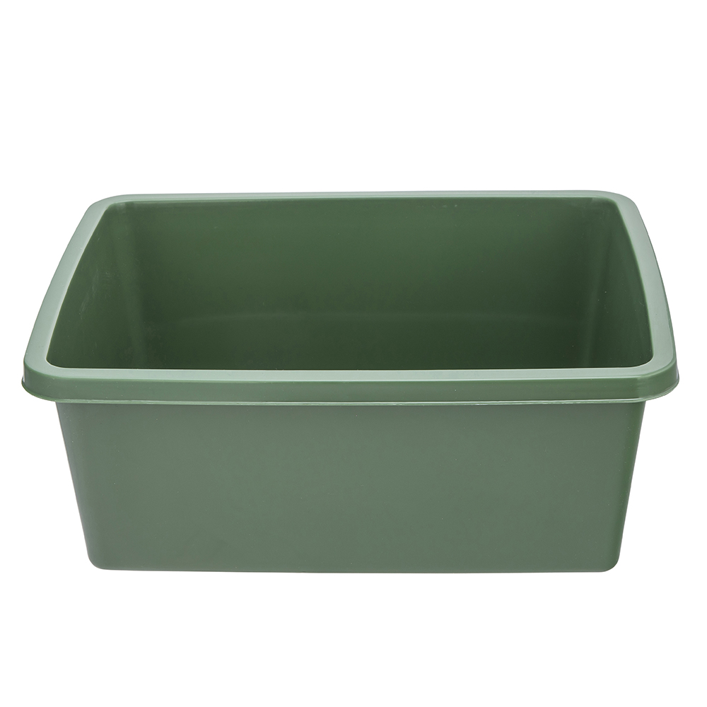 Rectangular bowl 37,5x30,5 cm 11 L green