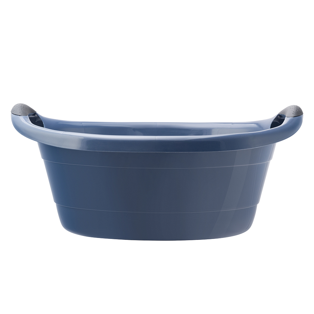 Oval bowl 40 L navy blue