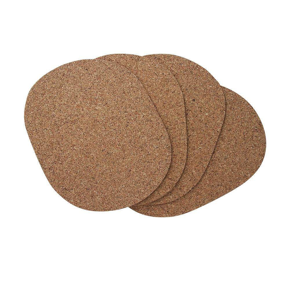 cpl. 4 oval washers 22x30cm made of natural cork