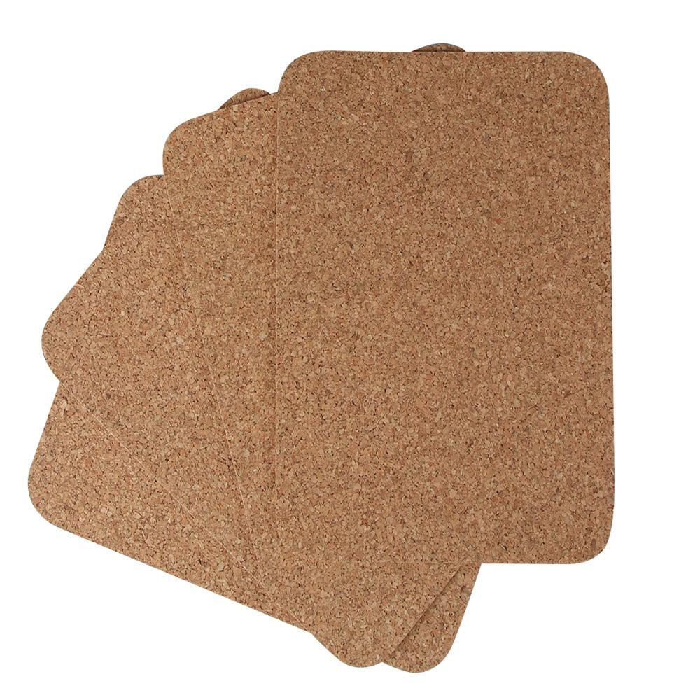 cpl. 4 rectangular washers 40x30cm made of natural cork