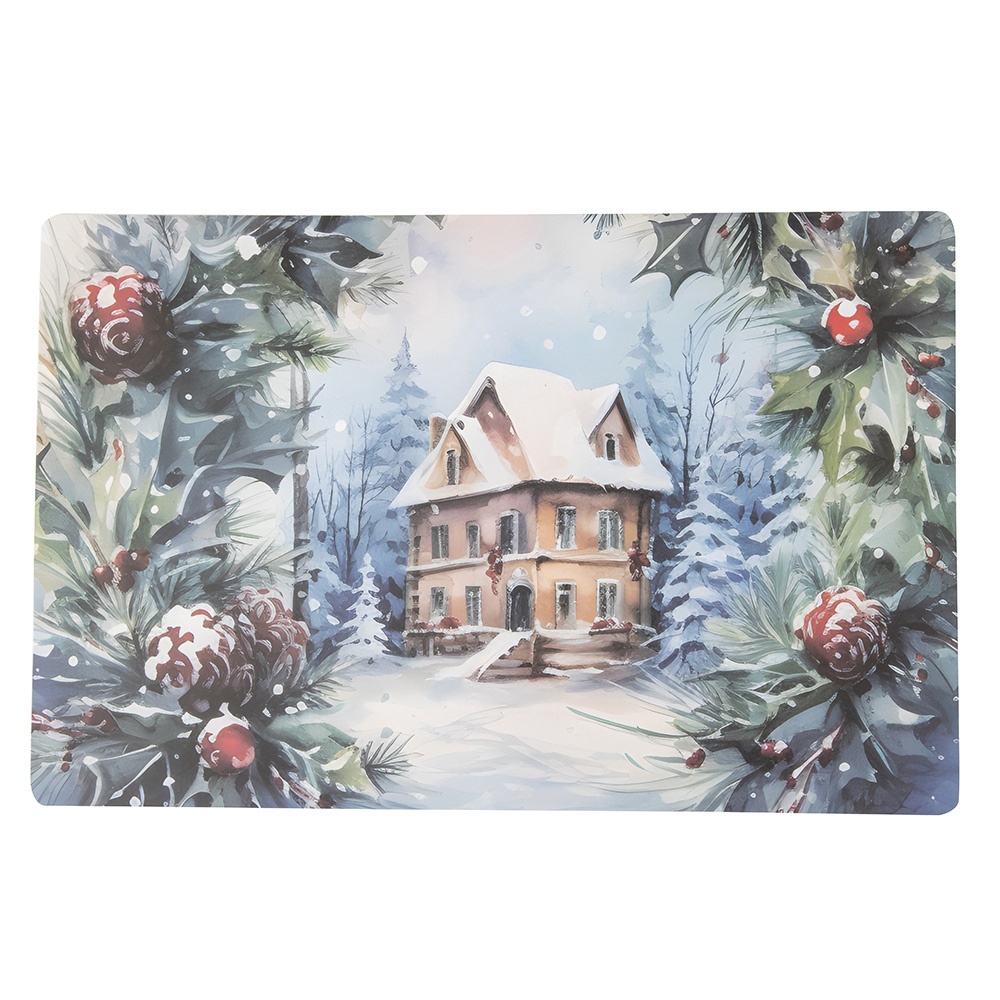 HOLLY NIGHT MATA STOŁOWA PROSTOKĄTNA 28X43 CM