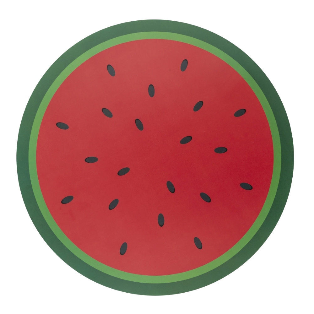 TROPICANA MATA STOŁOWA OKRĄGŁA PP ŚR. 38 CM DEK. ARBUZ