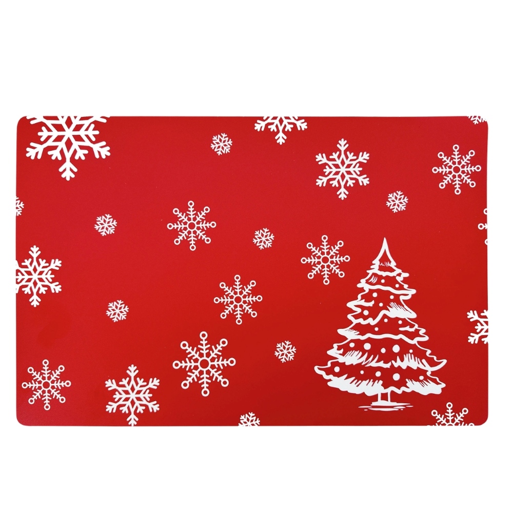 ZIMOWA CHOINKA MATA STOŁOWA PROSTOKĄTNA PP 28X43 CM